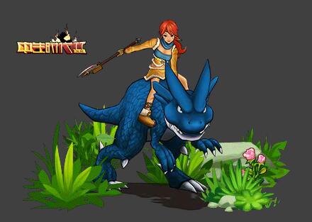 骑宠——霸王龙 1k2k《中生时代2》骑宠